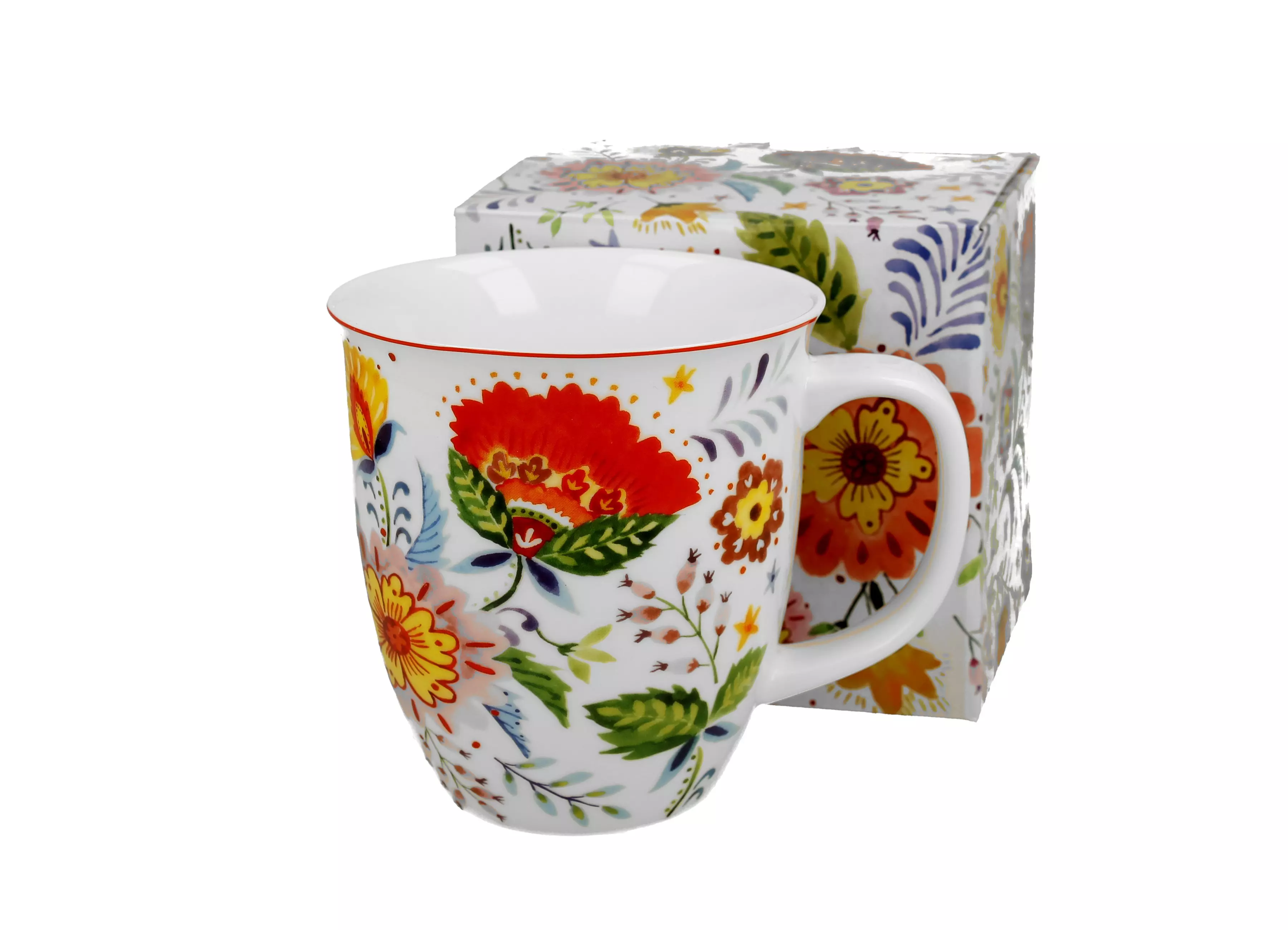 Kubek z kogutem folk